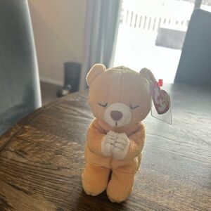 Hope the praying bear beanie baby